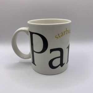 Paris Starbucks 2002 Coffee City Mug Collectors Series Europe